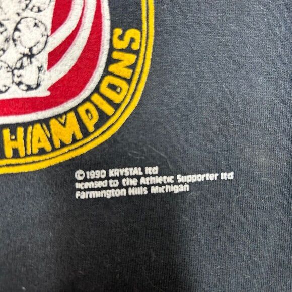 DETROIT PISTONS Hammer Time BAD BOYS World Champions Size Medium - Picture 8 of 8